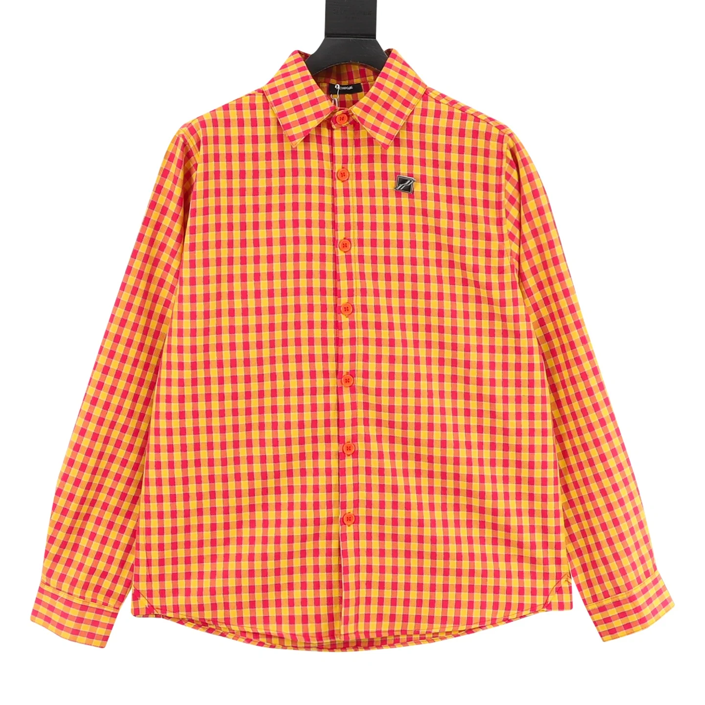 WE11DONE Shirts Red-Yellow S-L B40202609080507