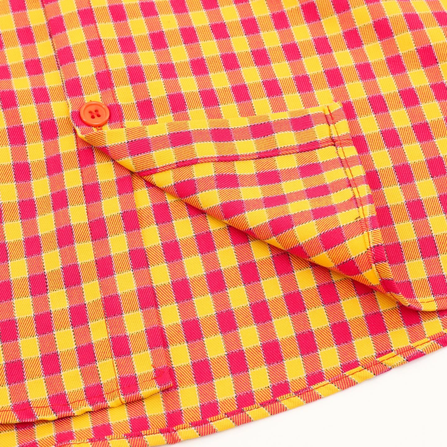 WE11DONE Shirts Red-Yellow S-L B40202609080507 - Image 6