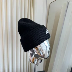 ADIDAS Hats Black-White D010072769