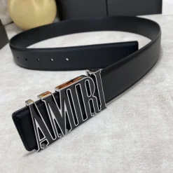 Alternative view of AMIRI Belts Black-Silver-Gold A9010050109