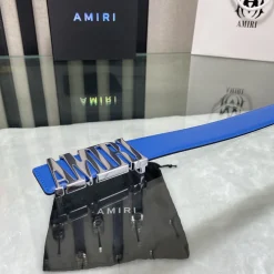 AMIRI Belts Blue-Silver A9010050103