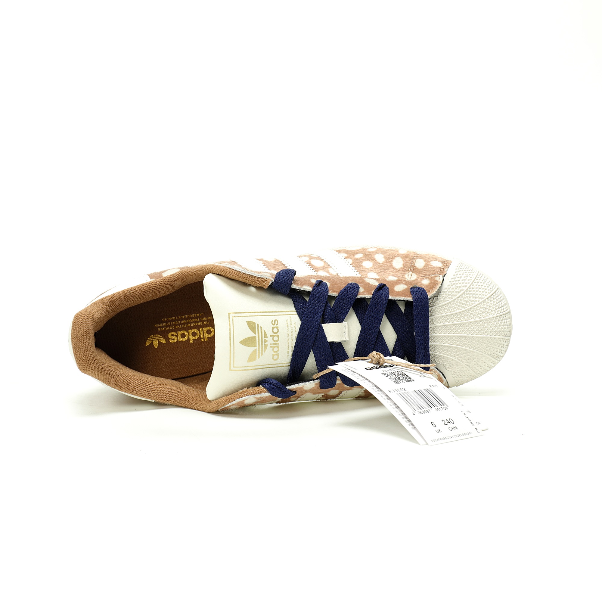 Adidas Originals Superstar II White Brown KJ4642 - Image 3