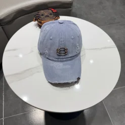 BALENCIAGA Caps Blue-Silver E510070248