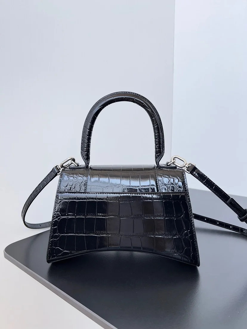 BALENCIAGA Shoulder Bags Black-Silver 23X10X24CM D0010065870 - Image 2