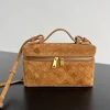 BOTTEGA VENETA Bucket Bags Brown-Gold 22X12.5X5CM H7010064641