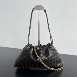 BOTTEGA VENETA Bucket Bags Brown-Gold 33X19X8CM H5010064155