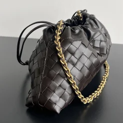 Alternative view of BOTTEGA VENETA Bucket Bags Brown-Gold 33X19X8CM H5010064155