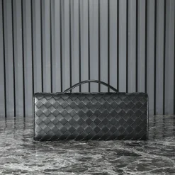 Alternative view of BOTTEGA VENETA Clutches Bags Black-Gold 31X13X3CM F8010064343