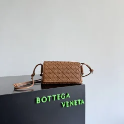 BOTTEGA VENETA Clutches Bags Brown 21X11X9CM H3010065445