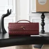 BOTTEGA VENETA Clutches Bags Burgundy-Gold 31X13X3CM F8010064539