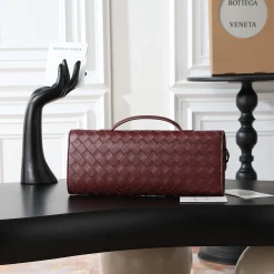 Alternative view of BOTTEGA VENETA Clutches Bags Burgundy-Gold 31X13X3CM F8010064539