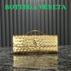 BOTTEGA VENETA Clutches Bags Gold 31X13X3CM F8010064433