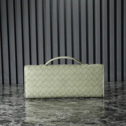 Alternative view of BOTTEGA VENETA Clutches Bags Green-Gold 31X13X3CM F8010064434