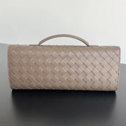 Alternative view of BOTTEGA VENETA Clutches Bags Lamb Leather Taupe-Gold 31X13X3CM F8010064275
