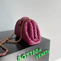 Alternative view of BOTTEGA VENETA Clutches Bags Purple-Gold 27X15X8CM I4010063626