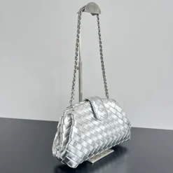 Alternative view of BOTTEGA VENETA Clutches Bags Silver 31.5X16.5X11CM A13010063689