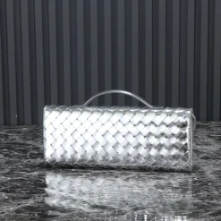 Alternative view of BOTTEGA VENETA Clutches Bags Silver-Gold 31X13X3CM F8010064349