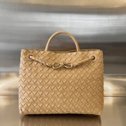 BOTTEGA VENETA Shoulder Bags Beige-Gold 32.5X24X12CM A13010065677