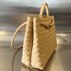 Alternative view of BOTTEGA VENETA Shoulder Bags Beige-Gold 32.5X24X12CM A13010065677