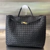 BOTTEGA VENETA Shoulder Bags Black-Gold 45X22X34CM A88010065538
