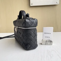 Alternative view of BOTTEGA VENETA Shoulder Bags Black-Silver 22X12.5X5CM F8010064826