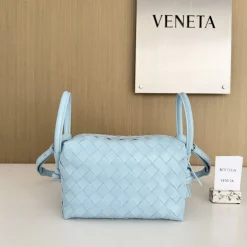 BOTTEGA VENETA Shoulder Bags Blue 19X12X9CM F8010065257