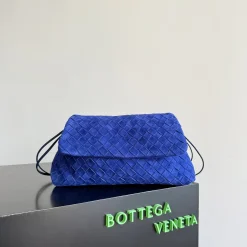 BOTTEGA VENETA Shoulder Bags Blue 33X19X8CM H8010065320