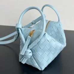 Alternative view of BOTTEGA VENETA Shoulder Bags Blue-Gold 19X12X9CM F8010065219