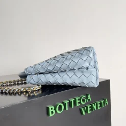 Alternative view of BOTTEGA VENETA Shoulder Bags Blue-Gold 25X22X10.5CM I8010063775