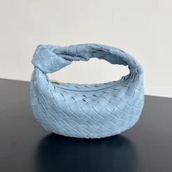 BOTTEGA VENETA Shoulder Bags Blue-Silver 23X28X8CM E6010062159