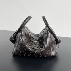BOTTEGA VENETA Shoulder Bags Brown-Gold 19X12X9CM F8010065229