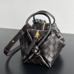 Alternative view of BOTTEGA VENETA Shoulder Bags Brown-Gold 19X12X9CM F8010065229
