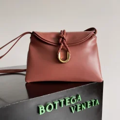 BOTTEGA VENETA Shoulder Bags Brown-Gold 27X16X6CM G5010064118