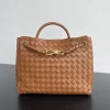 BOTTEGA VENETA Shoulder Bags Brown-Gold 32.5X24X12CM A13010065663