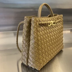 Alternative view of BOTTEGA VENETA Shoulder Bags Brown-Gold 32.5X24X12CM A13010065683