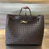 BOTTEGA VENETA Shoulder Bags Brown-Gold 45X22X34CM A88010065537