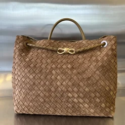 BOTTEGA VENETA Shoulder Bags Brown-Gold 45X22X34CM A88010065539