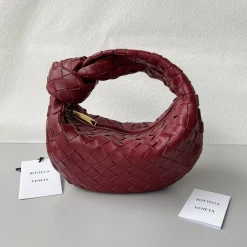 BOTTEGA VENETA Shoulder Bags Burgundy-Gold 23X15X5CM E6010061608
