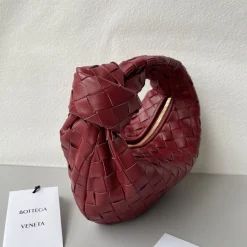 Alternative view of BOTTEGA VENETA Shoulder Bags Burgundy-Gold 23X15X5CM E6010061608