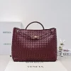 BOTTEGA VENETA Shoulder Bags Burgundy-Gold 45X22X34CM A88010065464
