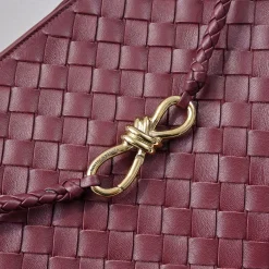 Alternative view of BOTTEGA VENETA Shoulder Bags Burgundy-Gold 45X22X34CM A88010065464