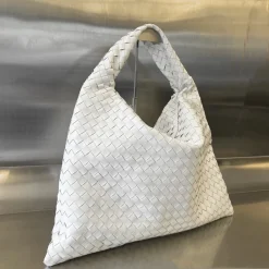 Alternative view of BOTTEGA VENETA Shoulder Bags Calf Leather White 54X24X13CM A08010061194
