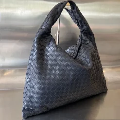 Alternative view of BOTTEGA VENETA Shoulder Bags Cow Leather Black 54X24X13CM A08010061188