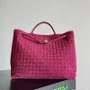 BOTTEGA VENETA Shoulder Bags Fuchsia-Gold 45X22X34CM A88010065481