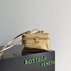 BOTTEGA VENETA Shoulder Bags Gold 22X12.5X5CM H8010064651