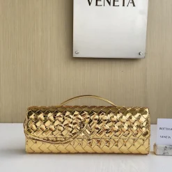 BOTTEGA VENETA Shoulder Bags Gold 31X13X3CM F8010064337