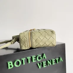Alternative view of BOTTEGA VENETA Shoulder Bags Green-Gold 22X12.5X5CM F8010064862