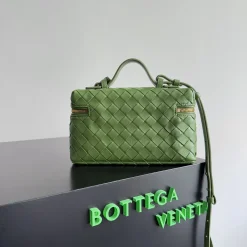 Alternative view of BOTTEGA VENETA Shoulder Bags Green-Gold 22X12.5X5CM F8010064876