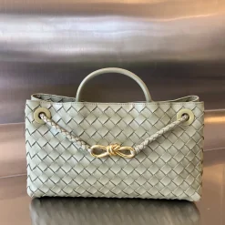 BOTTEGA VENETA Shoulder Bags Green-Gold 29X18X10CM I8010063953