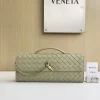 BOTTEGA VENETA Shoulder Bags Green-Gold 31X13X3CM F8010064314